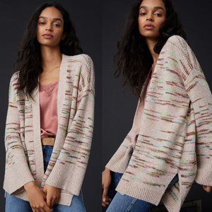 Anthropologie Leah Space-Dyed Wool Cardigan